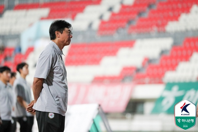 황선홍 대전하나시티즌 감독. /사진=한국프로축구연맹 제공