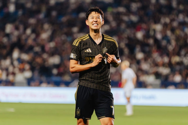 미국 메이저리그사커(MLS) 로스앤젤레스 FC(LA FC) 소속의 손흥민. /사진=LA FC SNS 캡처