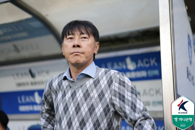 신태용 감독. /사진=한국프로축구연맹 제공