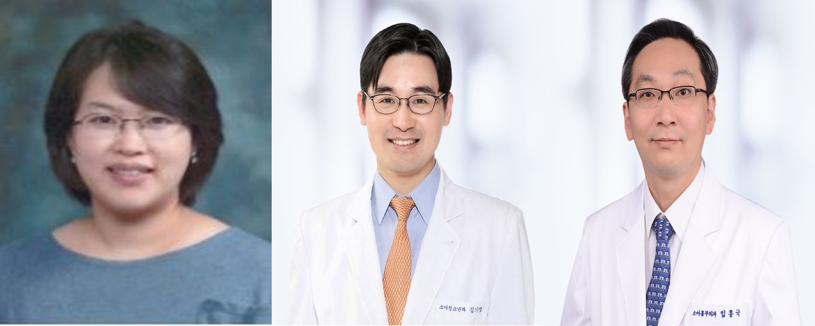 (왼쪽부터)서울대병원 의생명연구원 김소영 연구교수, 소아청소년과 김기범 교수, 소아흉부외과 임홍국 교수. /사진제공=서울대병원