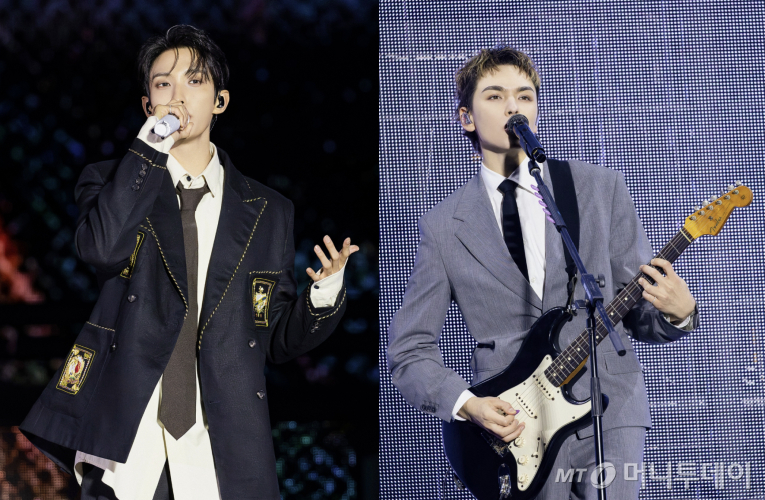 그룹 세븐틴 도겸(29·본명 이석민)·버논(28·본명 최한솔)이 나란히 군에 입대한다. /사진=머니투데이 DB