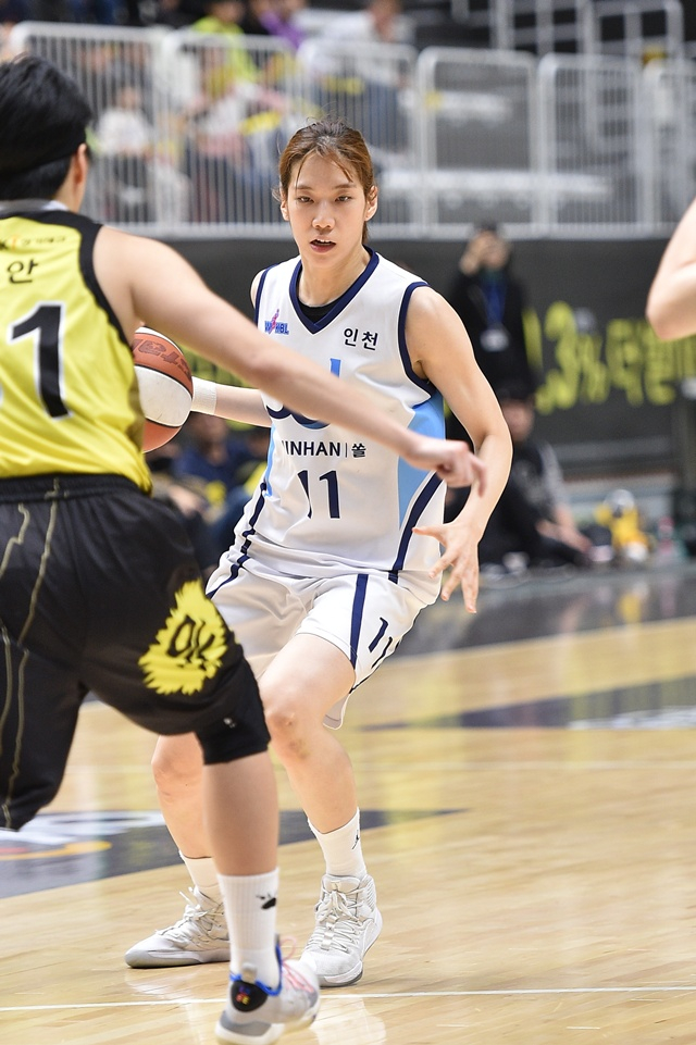선수 시절 양지영. /사진=WKBL 제공
