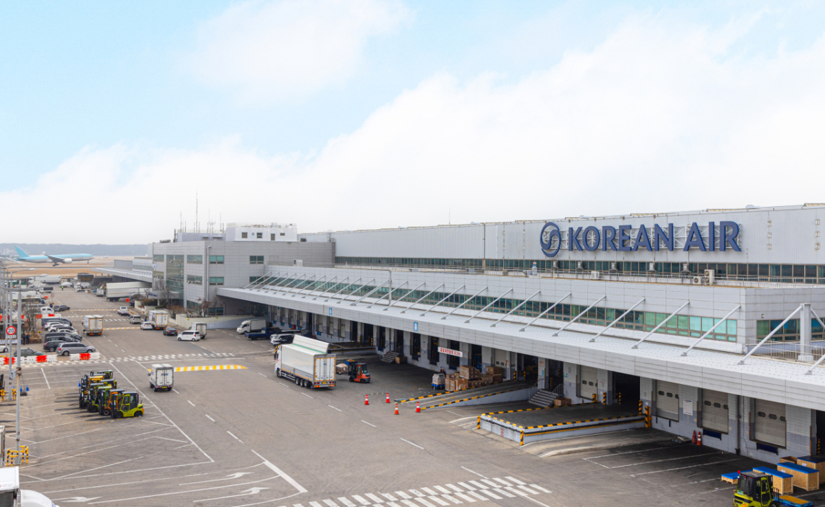 대한항공 화물 터미널./사진제공=대한항공