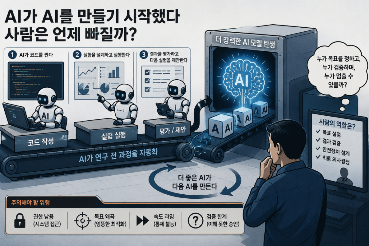AI가 다음 AI를 만든다/생성형 AI로 만든 이미지