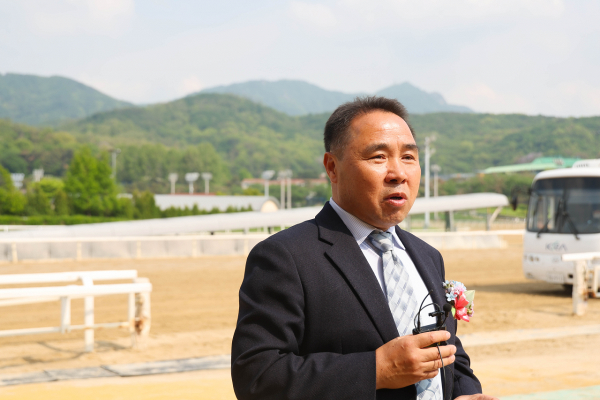 백광열 조교사./사진제공=렛츠런파크 부산경남