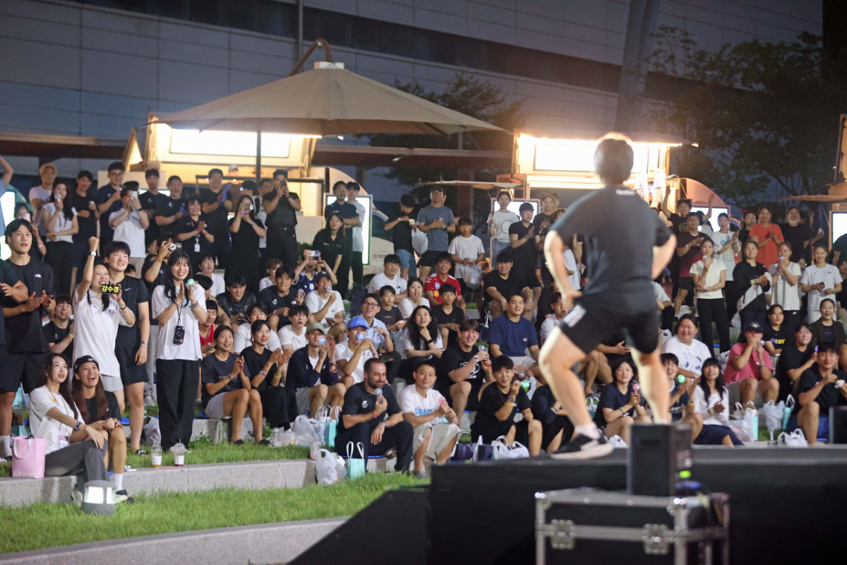 CheerUP Stage 행사 모습. /사진=대한체육회 제공