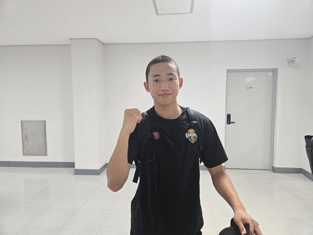 경기 후 만난 송준석. /사진=이원희 기자