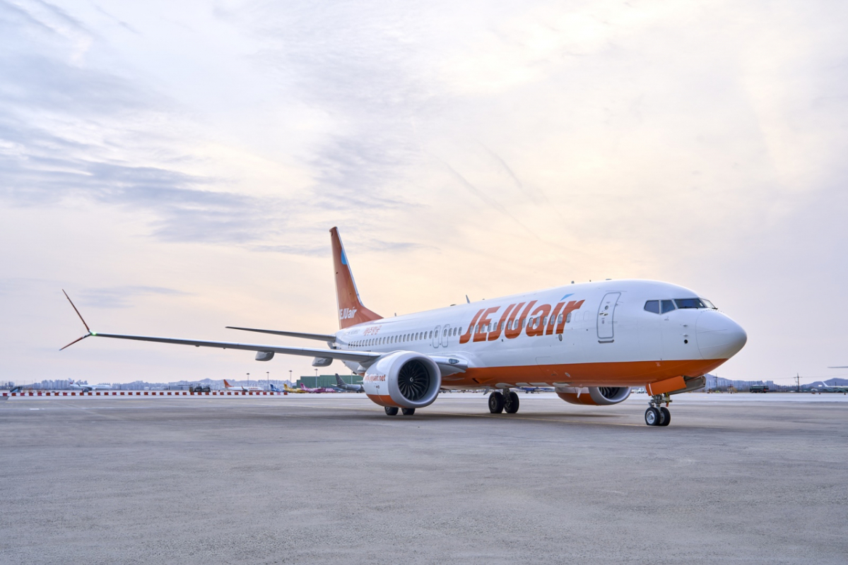 제주항공 B737-8 항공기. /사진제공=제주항공