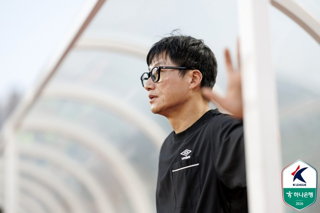 이정효 수원삼성 감독. /사진=한국프로축구연맹 제공