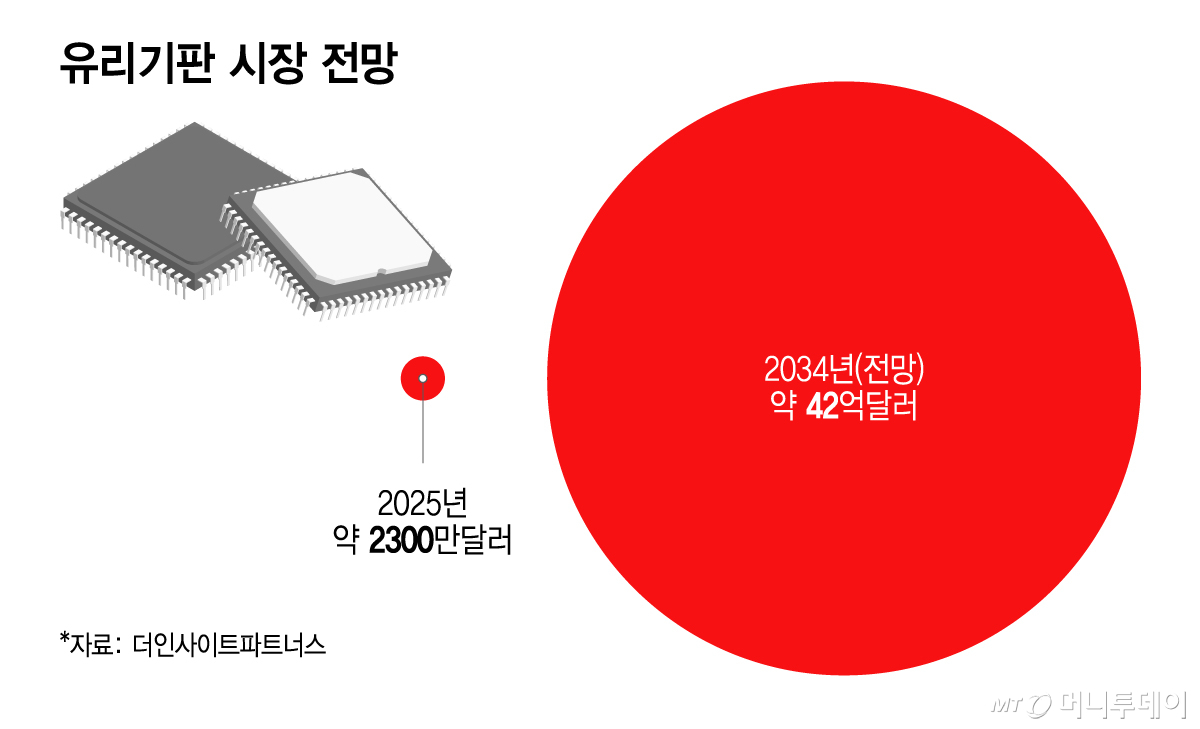 유리기판 시장 전망/그래픽=이지혜