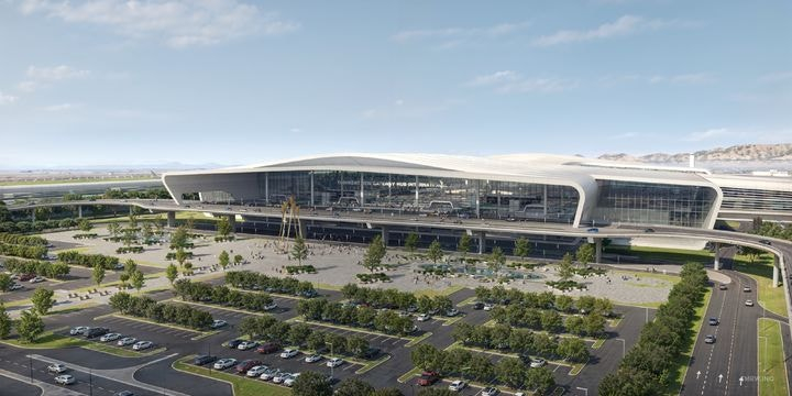우즈베키스탄 타슈켄트 신공항 조감도/사진제공=인천국제공항공사
