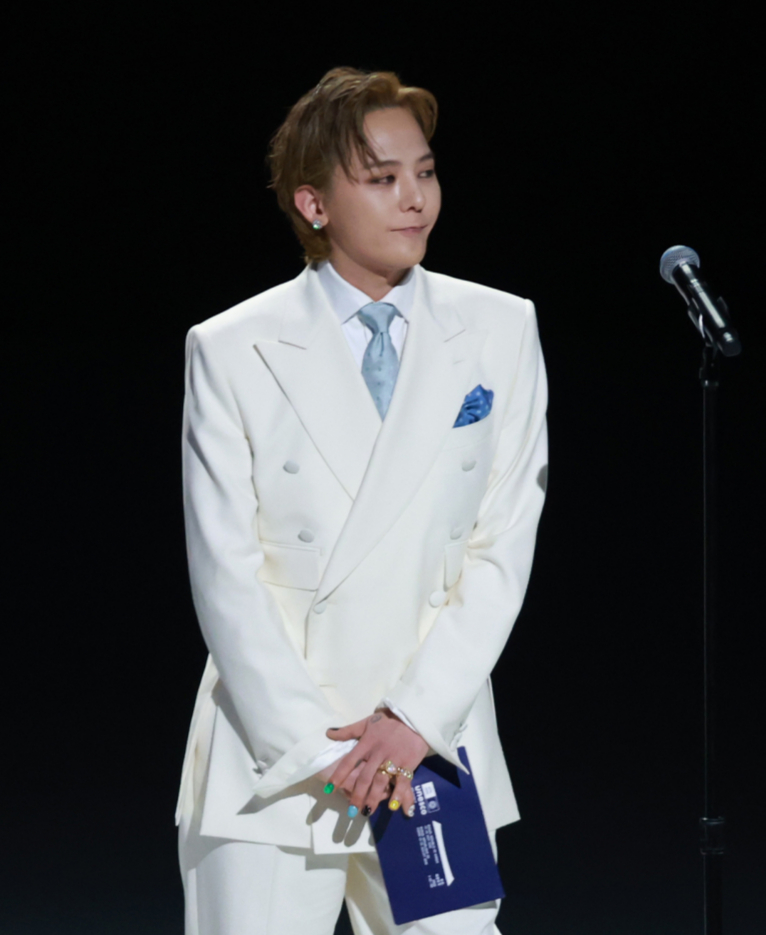 제48차 유네스코 세계유산위원회 홍보대사인 가수 지드래곤이 지난 7월19일 부산에서 열린 개회식에서 발언을 하고 있다. /사진=청와대통신사진기자단(뉴스1)