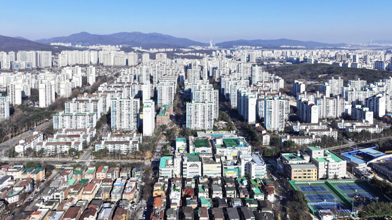 뷴덩노후계획도시 전경./사진제공=성남시