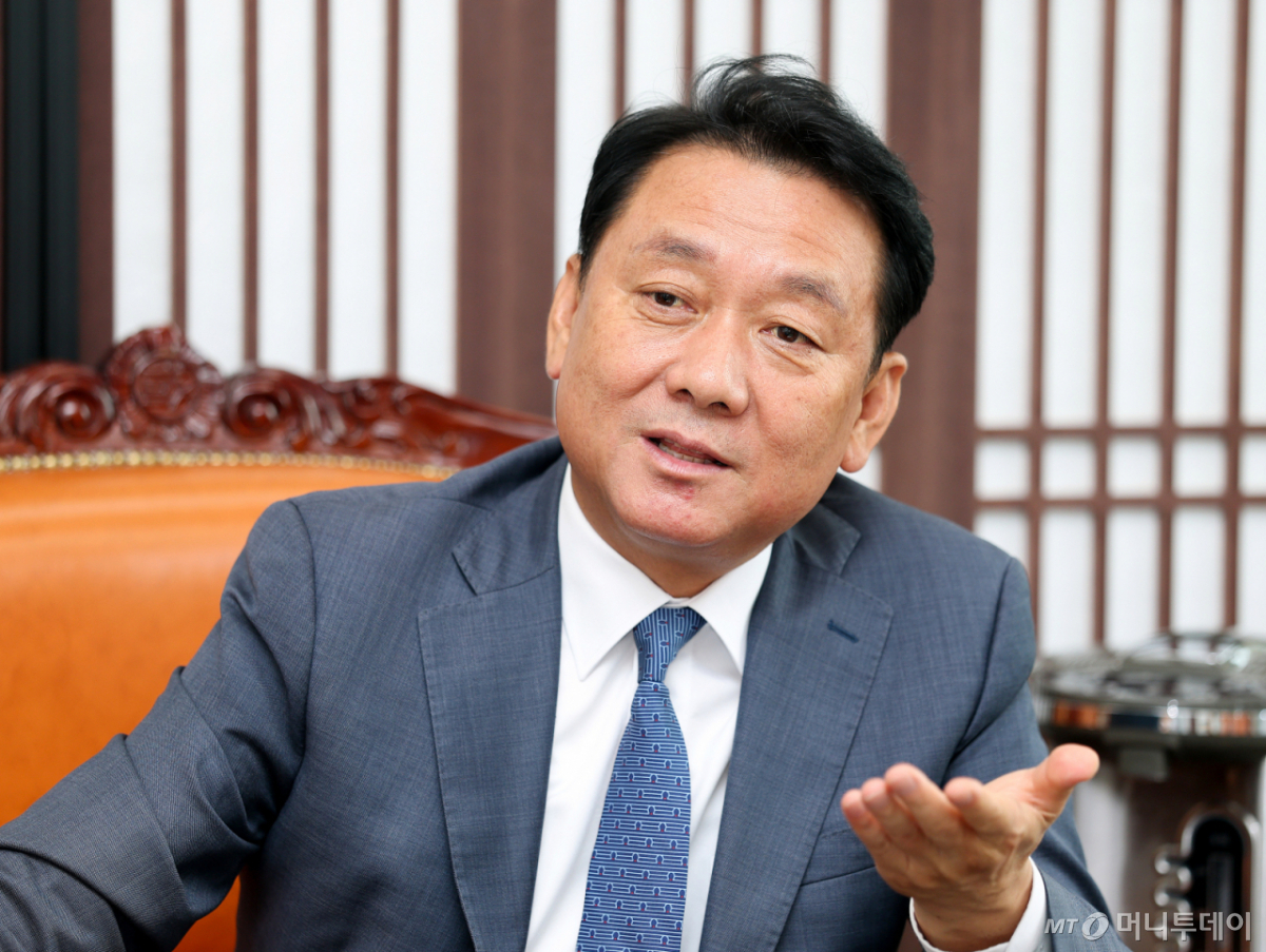 이광재 더불어민주당 예산결산특별위원장 인터뷰 /사진=김창현 기자 chmt@
