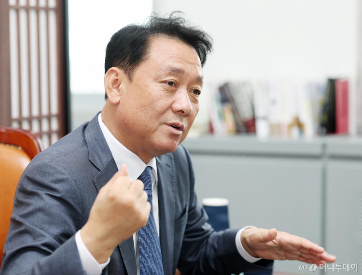 이광재 더불어민주당 예산결산특별위원장 /사진=김창현 기자 chmt@