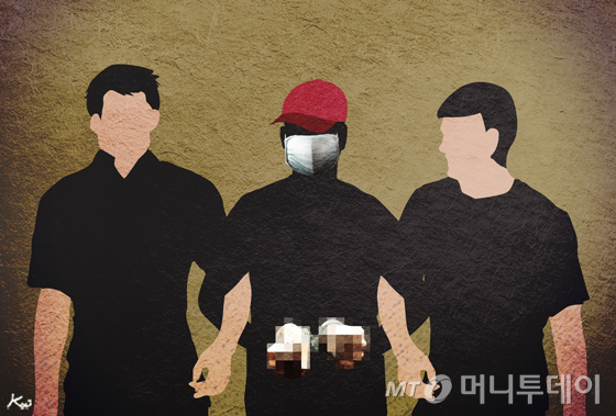미취학 자녀 앞에서 아내를 폭행하고 흉기로 위협한 30대 남성이 경찰에 붙잡혔다./사진=김현정 디자인기자