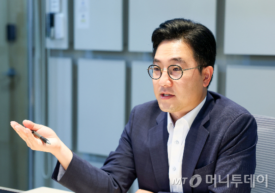 한동훈 엠플리파이 ETFs 자산운용 아시아시장 총괄 인터뷰 /사진=김창현 기자 chmt@