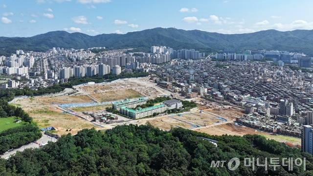 경기 성남시 중원구 상대원2구역 재개발 현장. /사진 제공=성남시청