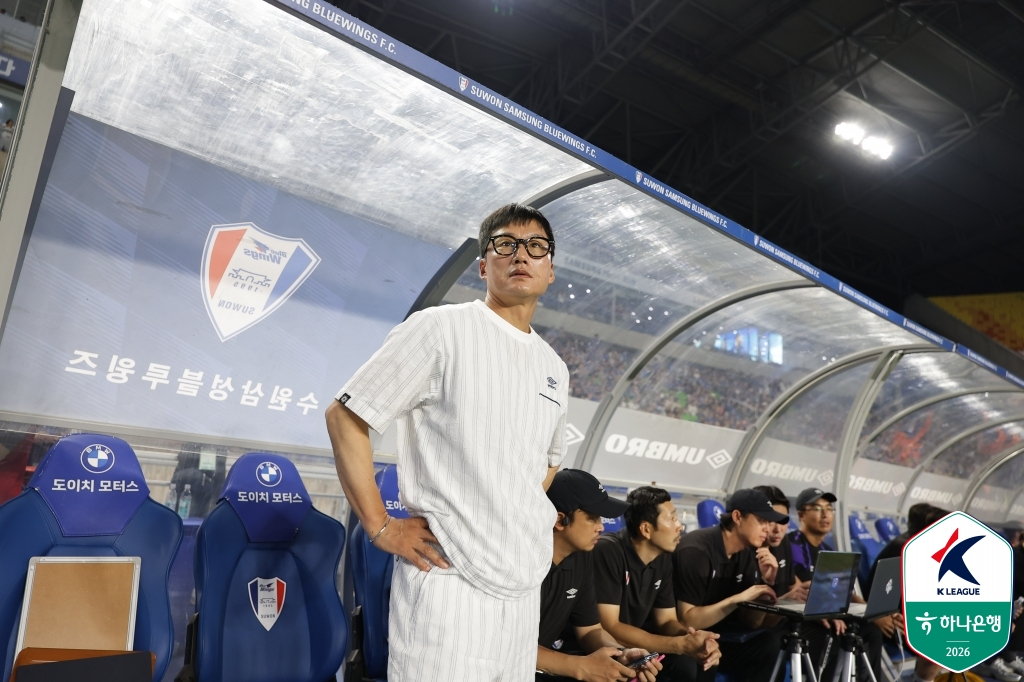 이정효 수원 삼성 감독. /사진=한국프로축구연맹 제공