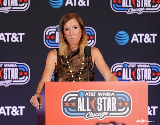 캐시 엥겔버트 WNBA 총재. /AFPBBNews=뉴스1