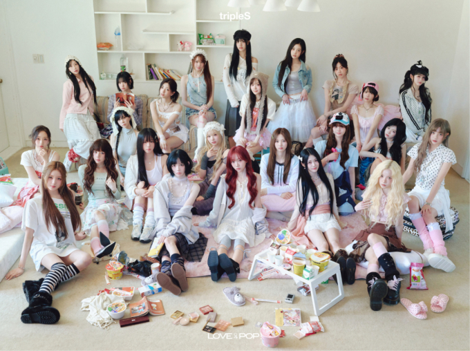 트리플에스 단체사진./사진제공=모드하우스