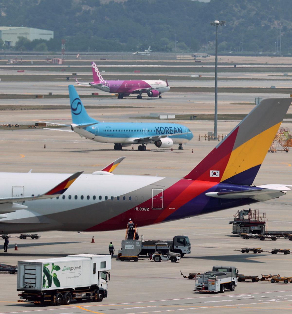 지난 6월16일 인천국제공항의 모습. /사진=뉴스1. /사진=(인천공항=뉴스1) 구윤성 기자