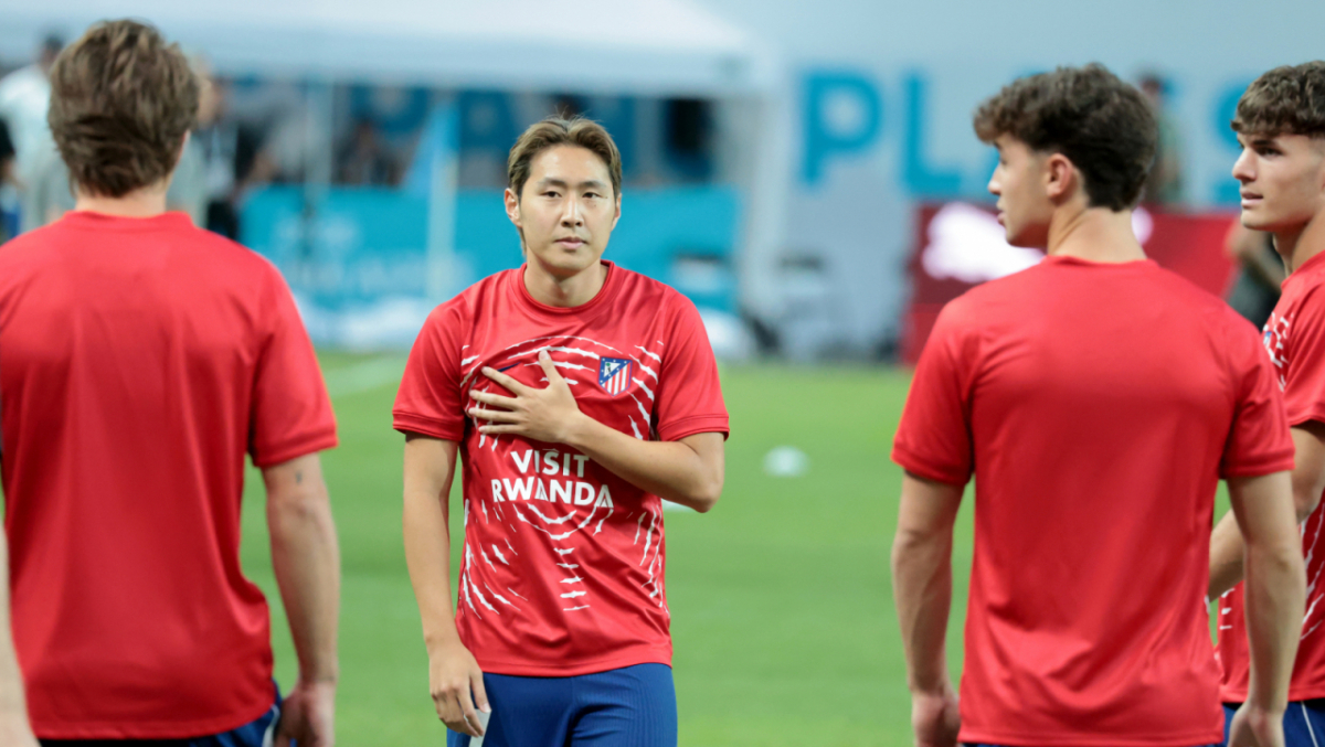 ATM 이강인이 2026쿠팡플레이 시리즈 맨체스터시티와 아틀레티코 마드리드 경기에 앞서 그라운드로 나와 훈련을 시작하고 있다. 2026.08.09. /사진=강영조 cameratalks@