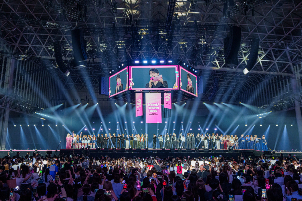 지난 5월 일본 도쿄에서 개최된 'KCON JAPAN 2026' 모습./사진=CJ ENM