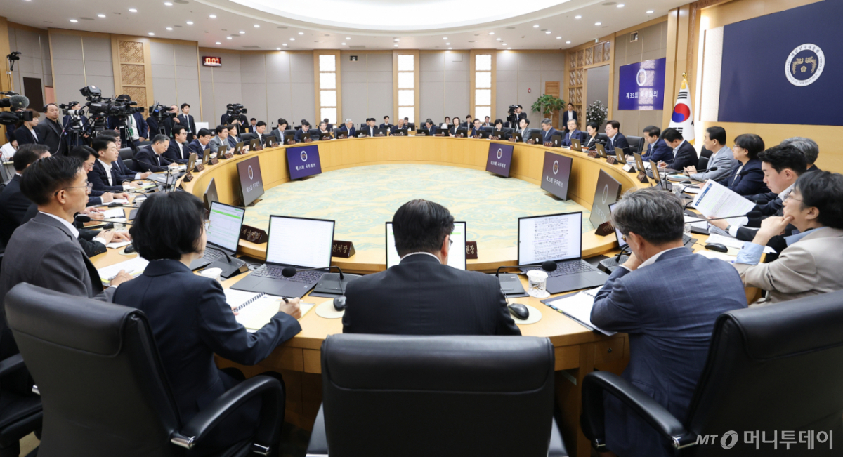 (세종=뉴스1) 허경 기자 = 이재명 대통령이 11일 정부세종청사에서 열린 국무회의에서 발언하고 있다. (청와대통신사진기자단) 2026.8.11/뉴스1 Copyright © 뉴스1. All rights reserved. 무단 전재 및 재배포, AI학습 이용 금지. /사진=(세종=뉴스1) 허경 기자