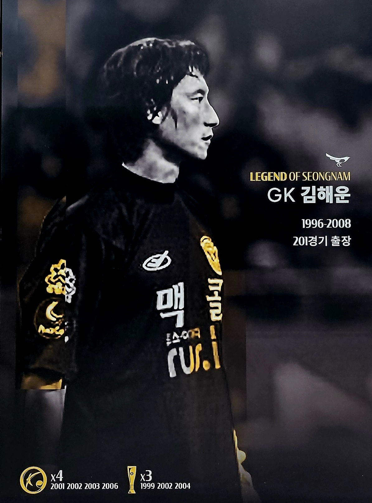 선수 시절 성남에서만 뛰었던 레전드 골키퍼 출신 김해운. /사진=성남FC 제공
