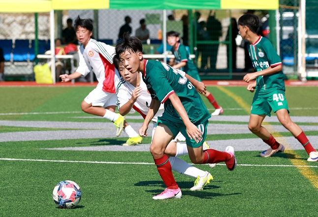 축구 경기 모습. /사진=대한체육회