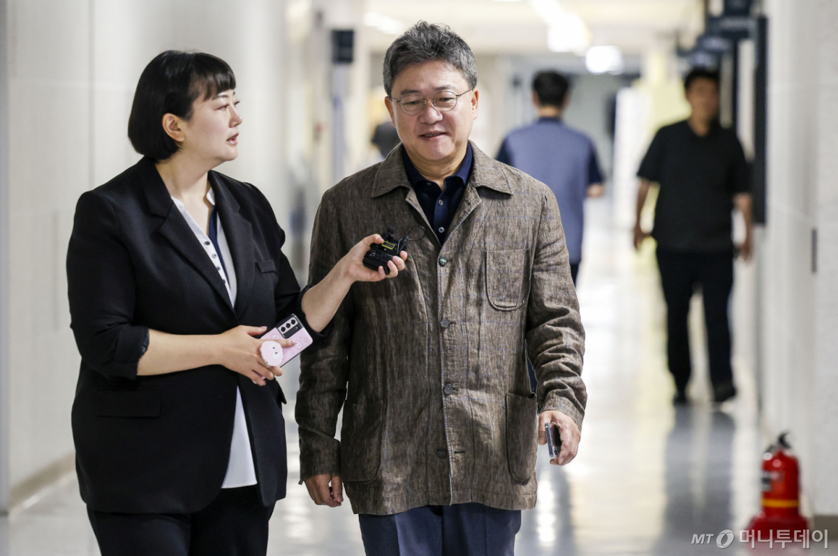 [서울=뉴시스] 정병혁 기자 = 박정하 국민의힘 의원이 25일 서울 여의도 국회 의원회관에서 열린 대안과 미래 조찬 모임에 참석하고 있다. 2026.06.25. jhope@newsis.com /사진=정병혁