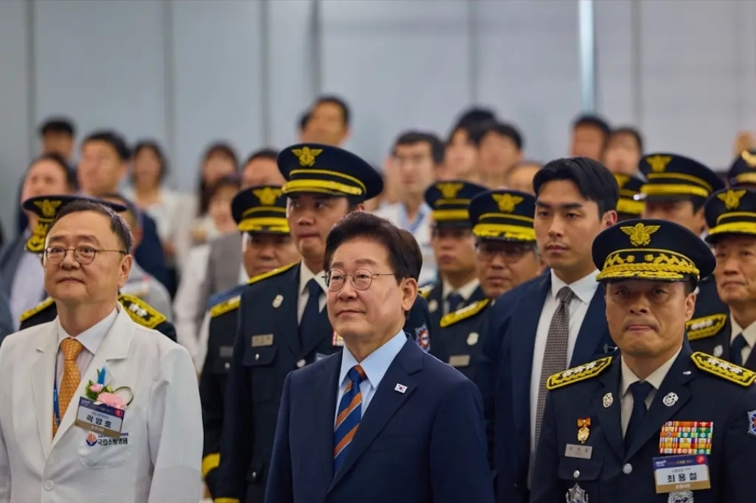 국립소방병원 개원 기념 행사. /사진제공=소방청