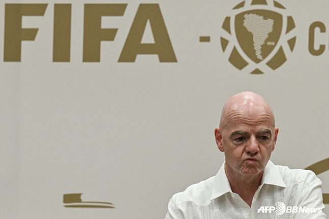 지아니 인판티노 FIFA 회장. /AFPBBNews=뉴스1