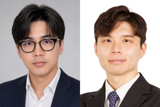 (좌측부터) DGIST 로봇및기계전자공학과 유재석 교수, 박경서 교수/사진=DGIST