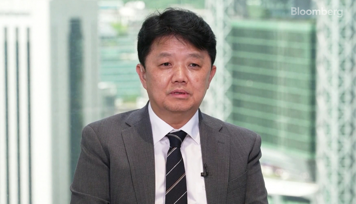 민경설 재정경제부 혁신성장실장이 11일(현지시간) 블룸버그TV와 인터뷰를 하고 있다. /사진=블룸버그TV