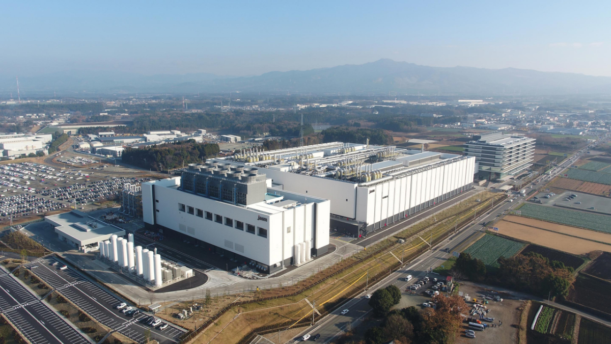 TSMC의 일본 구마모토 1공장의 모습 /사진제공=TSMC