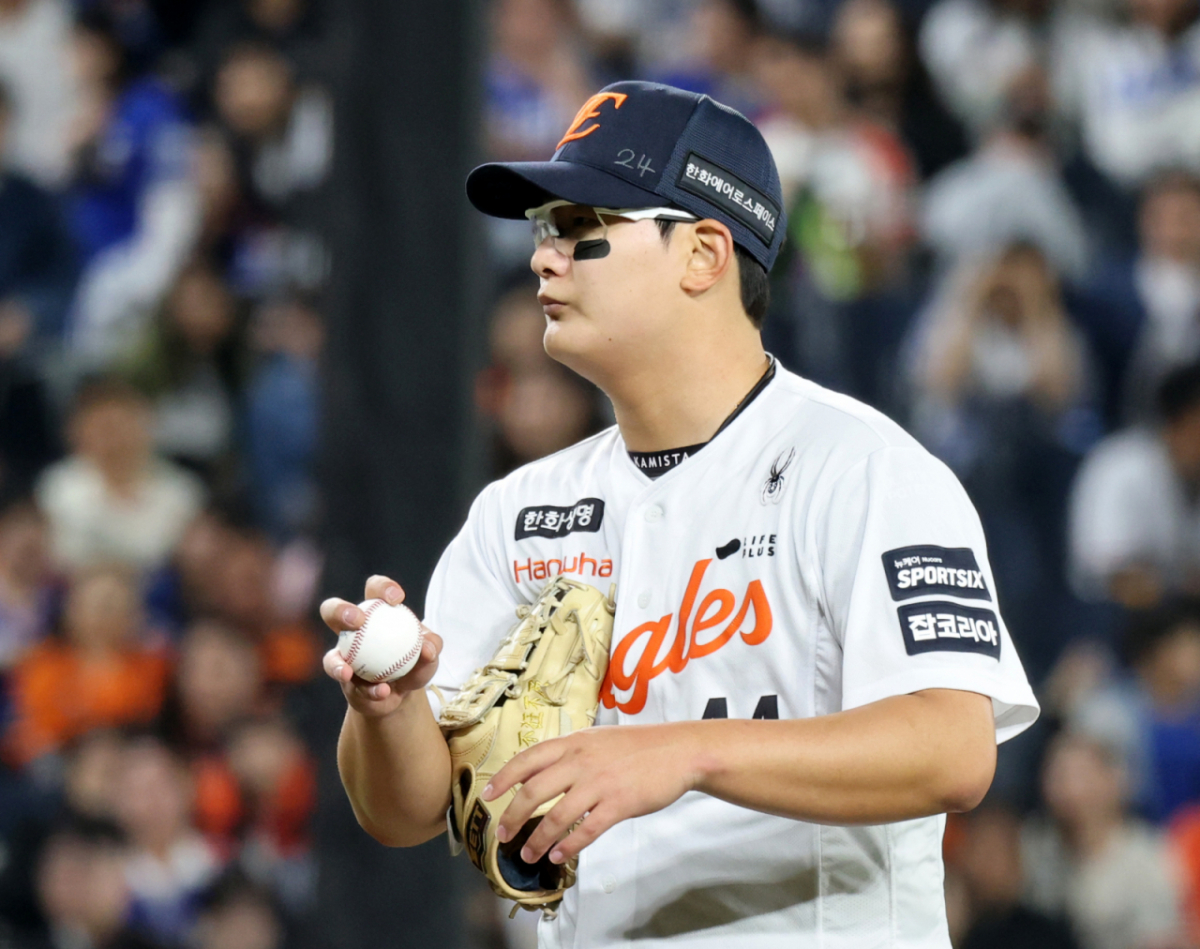 한화 이글스 김서현. /사진=강영조 선임기자