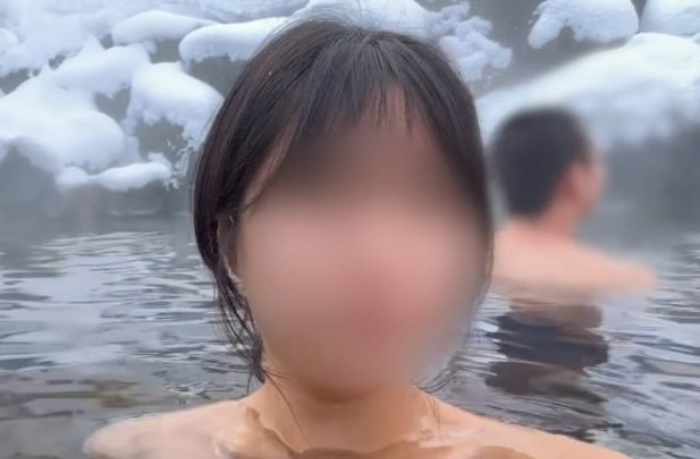 일본 홋카이도 온천 내부에서 한국인 유튜버가 영상을 찍은 사실이 알려져 논란이 되고 있다. /사진=유튜브 캡처