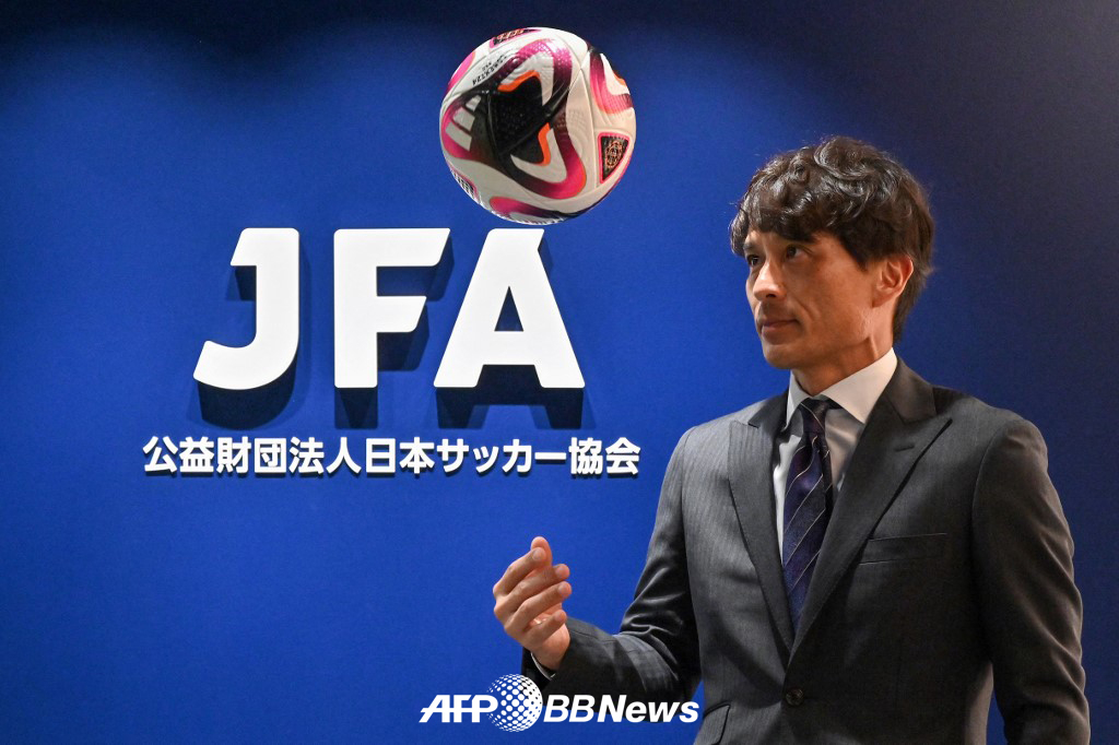 미야모토 쓰네야스 일본축구협회장. /AFPBBNews=뉴스1