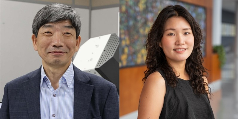 조용연 가톨릭대 약대 교수(왼쪽 사진)와 제1저자인 변지인 워싱턴대 박사과정./사진제공=가톨릭대
