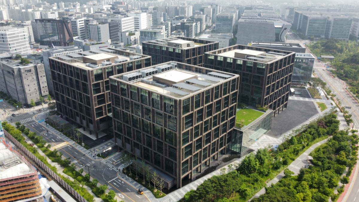 마곡 이랜드 글로벌 R&D 센터. /사진제공=이랜드.