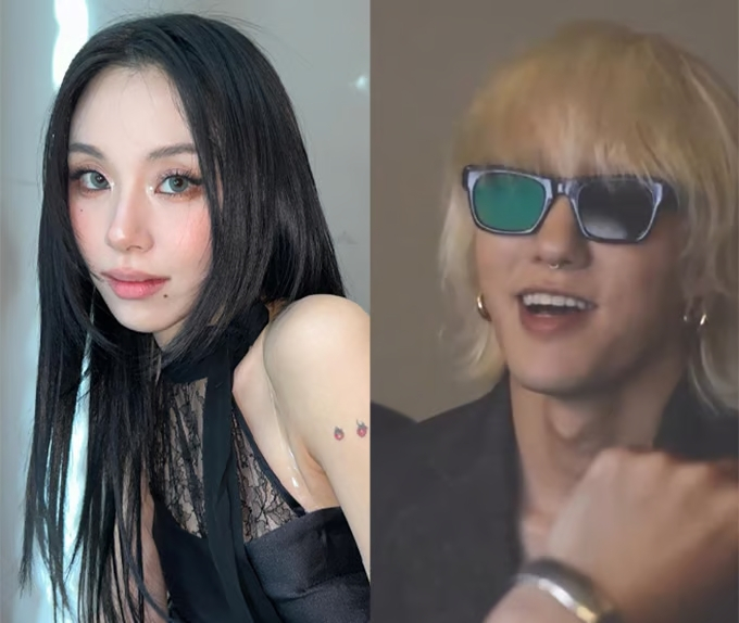 그룹 트와이스 채영(27, 본명 손채영)과 가수 자이언티(37, 본명 김해솔)가 돌연 결별설에 휩싸인 가운데 양측 소속사가 이를 사실무근이라고 밝혔다. /사진=각 인스타그램