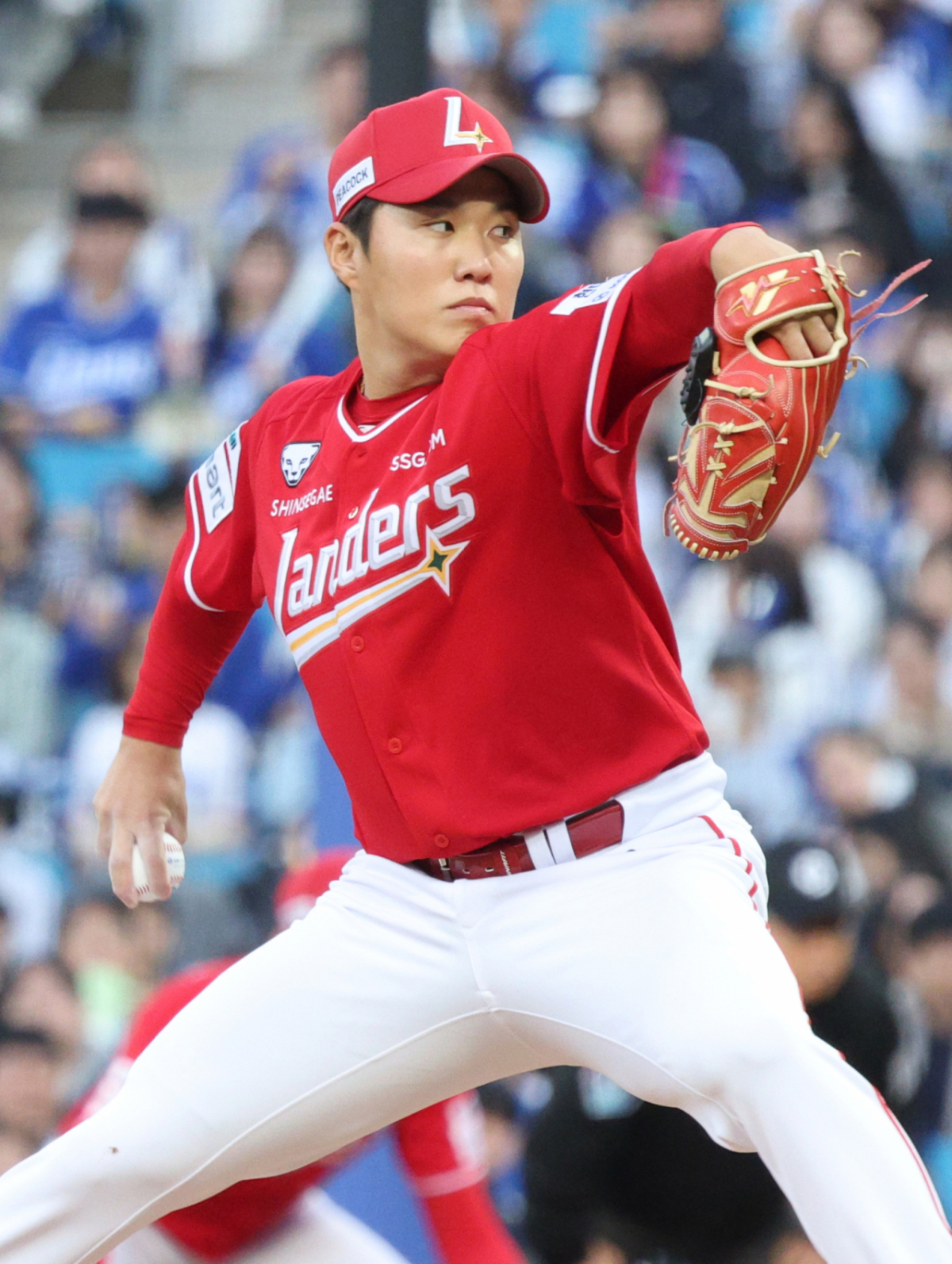 SSG 최민준. /사진=김진경 대기자