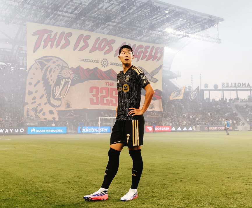 손흥민. /사진=LAFC 공식 SNS 갈무리