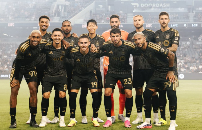 LAFC 선발 라인업 선수들. /사진=LAFC 공식 SNS 갈무리