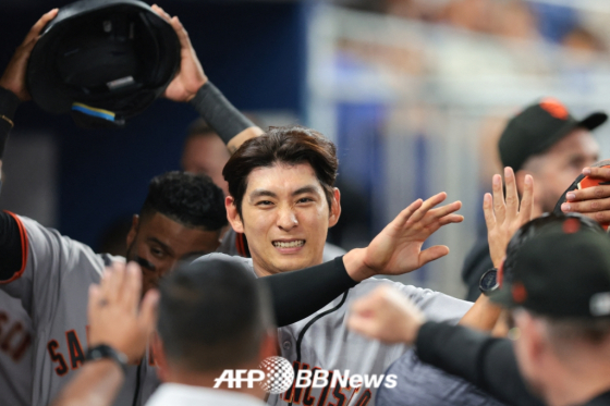 샌프란시스코 자이언츠 외야수 이정후. /AFPBBNews=뉴스1
