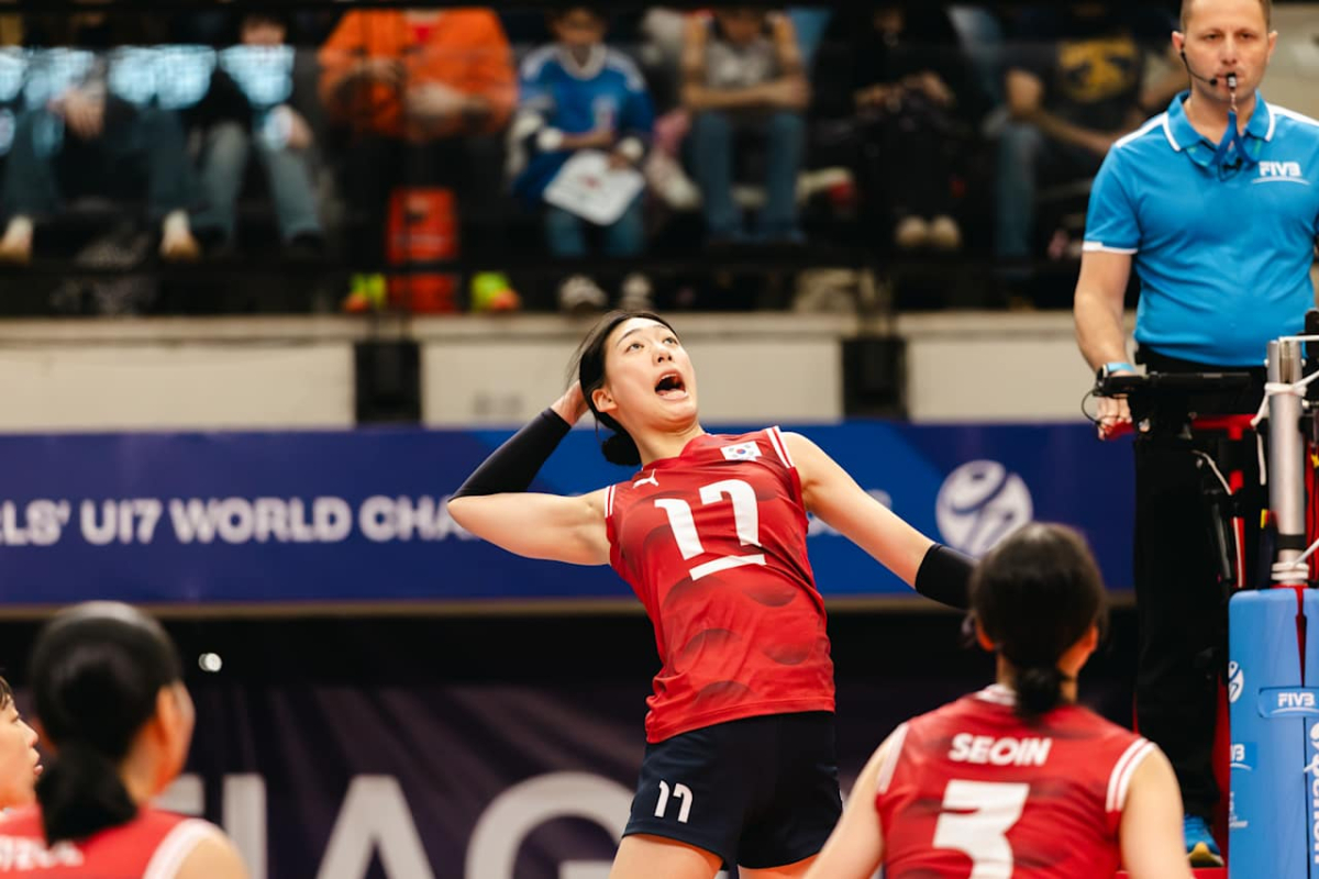 손서연. /사진=FIVB 공식 홈페이지 갈무리