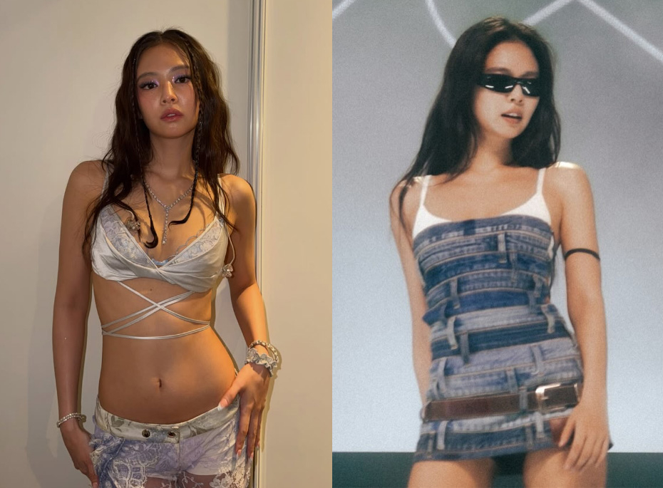 그룹 블랙핑크 제니의 가슴 노출 사고 영상이 급속도로 유포되고 있다. 일부 누리꾼들은 영상이 AI(인공지능) 조작일 가능성을 제기했다. /사진=제니 인스타그램