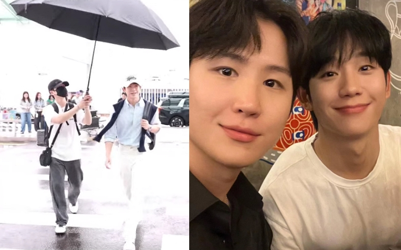 Actor Jung Hae-in mentions a past bullying incident on SBS's 'Whenever I Have Time.' /Photo=YouTube screenshot, Jung Hae-in Instagram